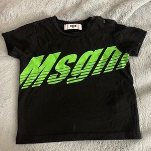 MSGM toddler boy tee size 12-18 mths